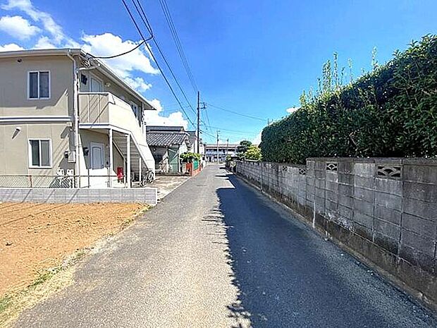 前面道路