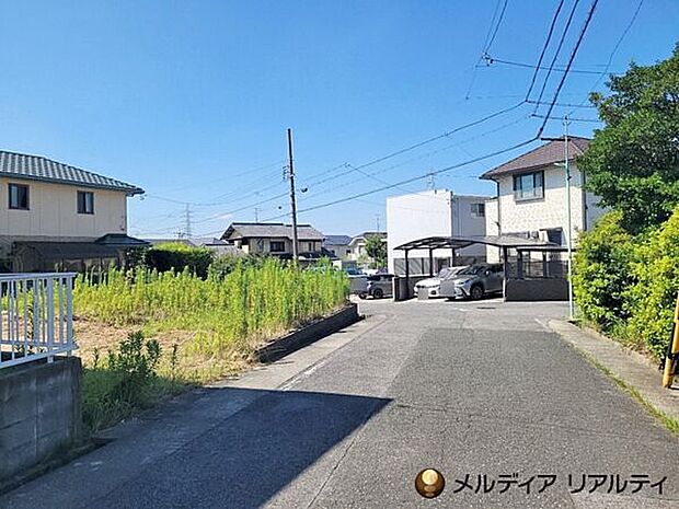 前面道路