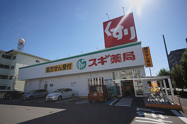 スギドラッグ向山店（約568m）