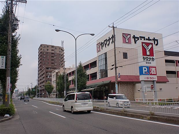 ヤマナカ安田店(約181m)