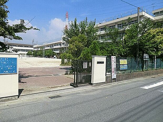 市川市立二俣小学校(約677m)