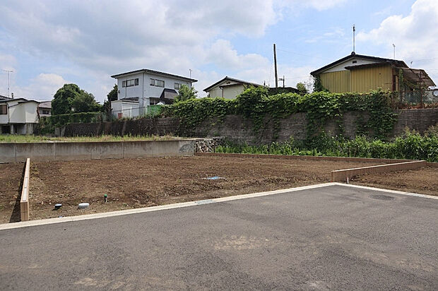 (3)区画 南西側から撮影(2026年7月撮影) ※造成工事中