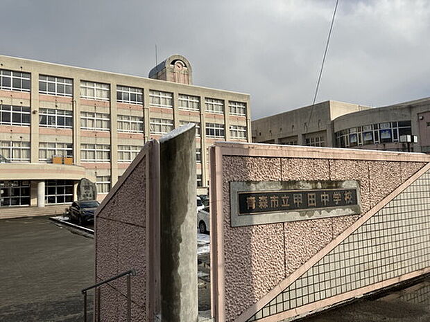 甲田中学校(約450m)