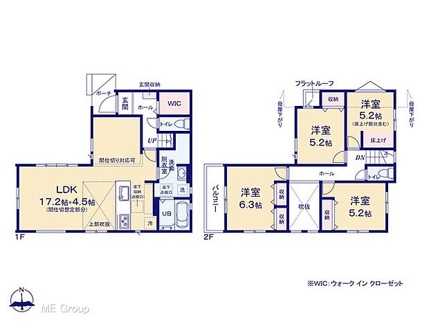 ~Floor plan~ 図面と異なる場合は現況を優先致します。