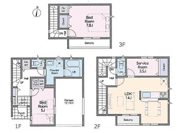 ~Floor plan~ 図面と異なる場合は現況を優先致します。