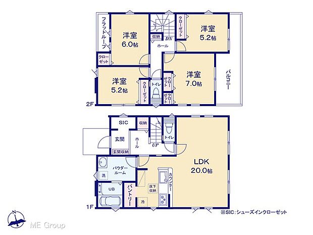 ～Floor plan～　図面と異なる場合は現況を優先