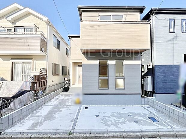 ◆１号棟◆～Exterior～　周辺には学校や買物施設もあり生活、子育てに適した環境が広がっています！「永住地」として、物件のご見学だけではなく、周辺の環境や通学できる学校についてもご相談ください！