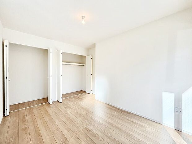 収納が充実しているので、居住スペースを広く使えます。