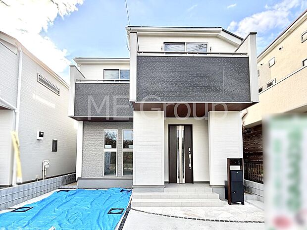 堂々完成！たっぷりの陽光と開放感に包まれる明るい住まい。 