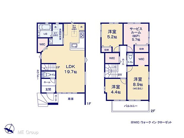 ～Floor plan～　図面と異なる場合は現況を優先