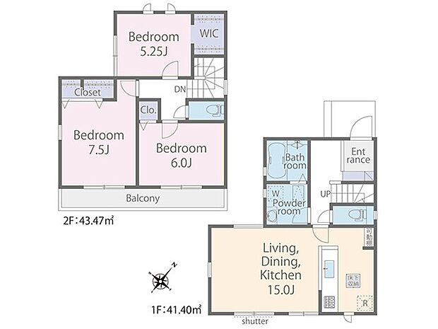 ～Floor plan～  図面と異なる場合は現況を優先致します。