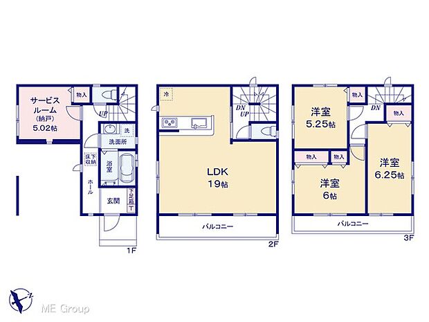 ～Floor plan～　図面と異なる場合は現況を優先
