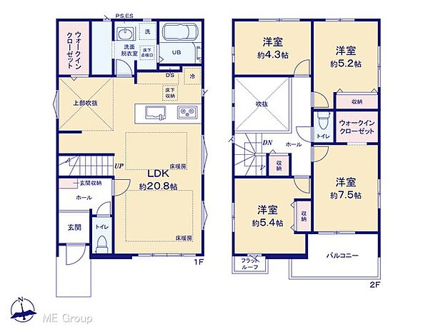 ~Floor plan~ 図面と異なる場合は現況を優先