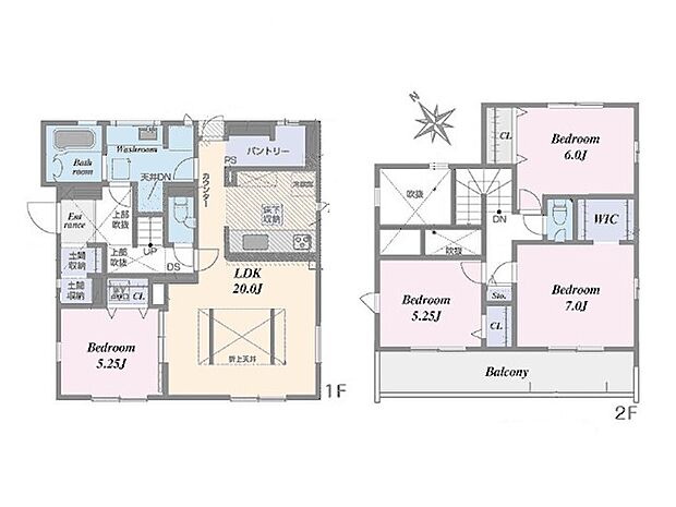 ～Floor plan～　図面と異なる場合は現況を優先致します。
