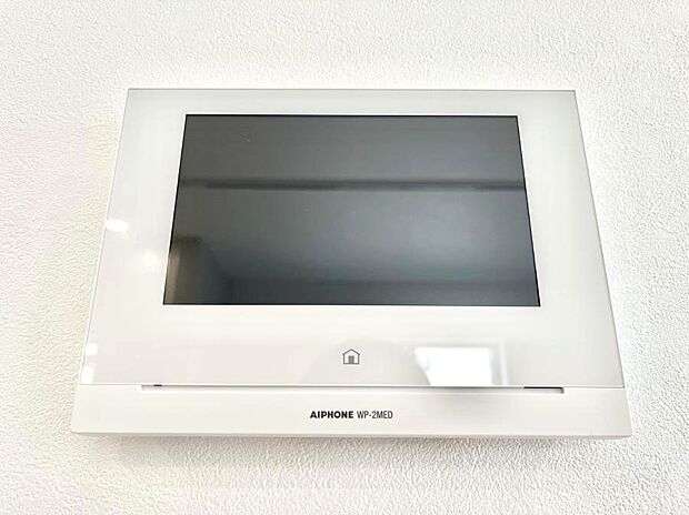 【TVモニター付きインターフォン】◆1号棟◆訪問者が一目でわかる安心のTVモニター付きインターホン。