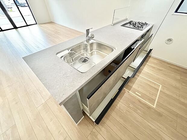 【その他設備(スライド収納)】使いやすさを優先したスライド式収納タイプ！