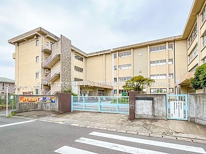 松戸市立古ケ崎小学校 1000m