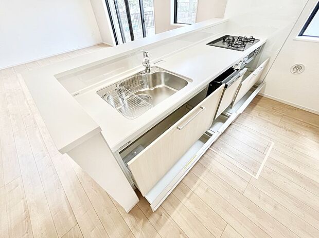 【その他設備(スライド収納)】使いやすさを優先したスライド式収納タイプ！