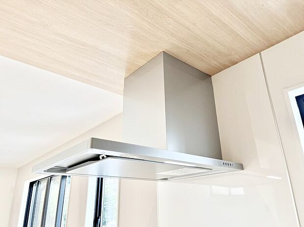 【その他設備(レンジフード)】基本的なお手入れはフィルターのみ！お手入れのしやすさも魅力です。