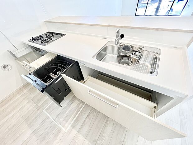 【その他設備(スライド収納)】使いやすさを優先したスライド式収納タイプ！