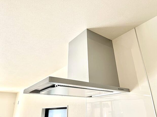 【その他設備(レンジフード)】基本的なお手入れはフィルターのみ！お手入れのしやすさも魅力です。