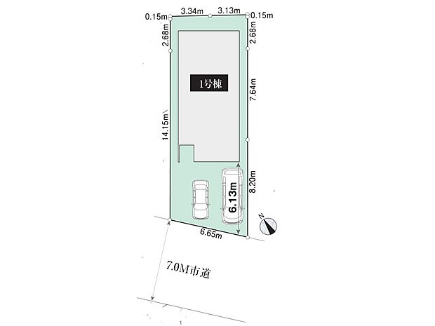 【区画図】～Plot　map～  図面と異なる場合は現況を優先致します。