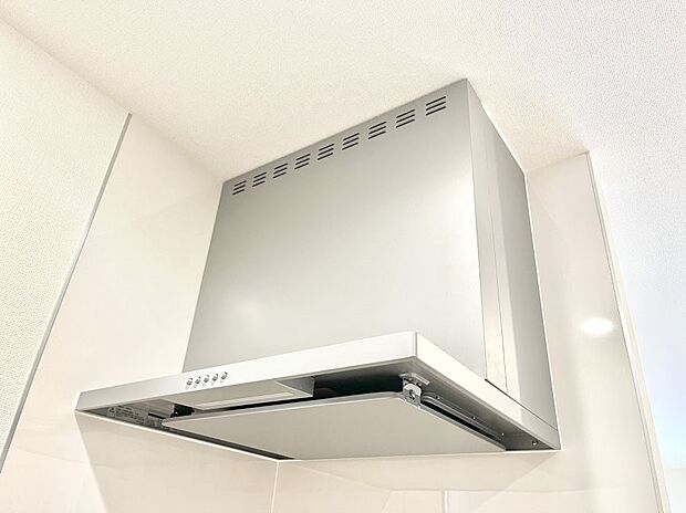 【その他設備(レンジフード)】基本的なお手入れはフィルターのみ！お手入れのしやすさも魅力です。