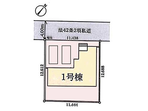 【区画図】～Plot　map～  図面と異なる場合は現況を優先致します。