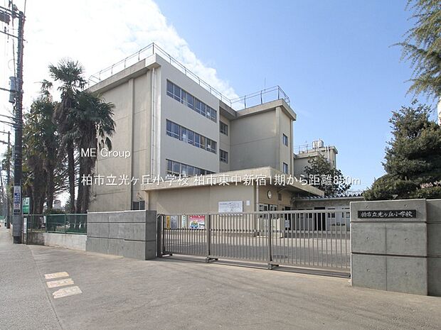 柏市立光ヶ丘小学校(約850m)
