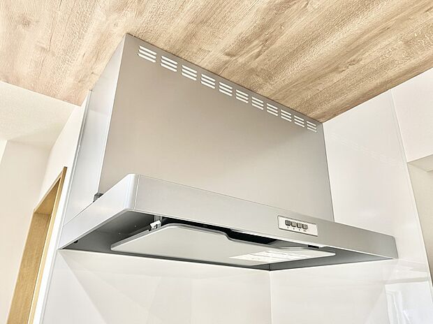 【その他設備(レンジフード)】基本的なお手入れはフィルターのみ！お手入れのしやすさも魅力です。