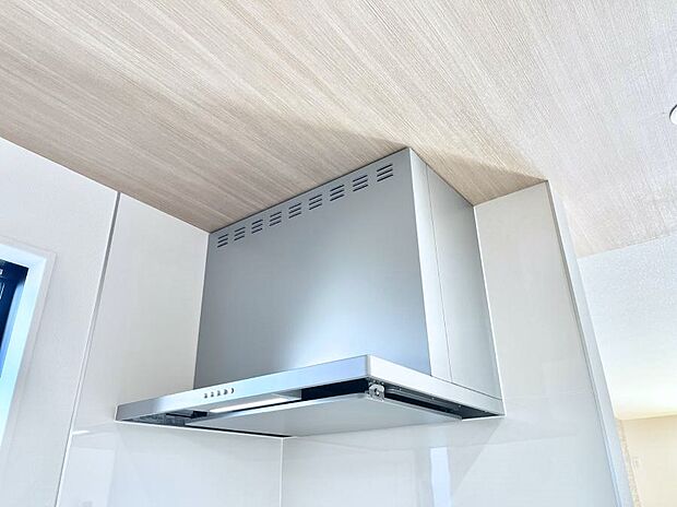 【その他設備(レンジフード)】基本的なお手入れはフィルターのみ！お手入れのしやすさも魅力です。