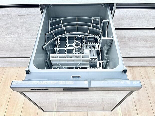 【その他設備(食洗機)】面倒なお片づけは食洗機にお任せ!家事の負担が減って、時間にも気持ちにもゆとりができます。