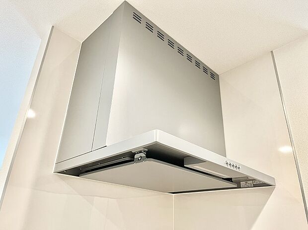 【その他設備(レンジフード)】基本的なお手入れはフィルターのみ!お手入れのしやすさも魅力です。