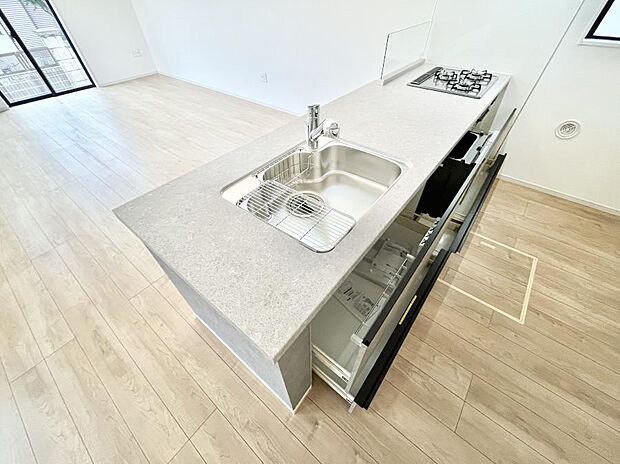 【その他設備(スライド収納)】使いやすさを優先したスライド式収納タイプ！