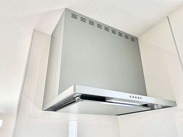 【その他設備(レンジフード)】基本的なお手入れはフィルターのみ！お手入れのしやすさも魅力です。