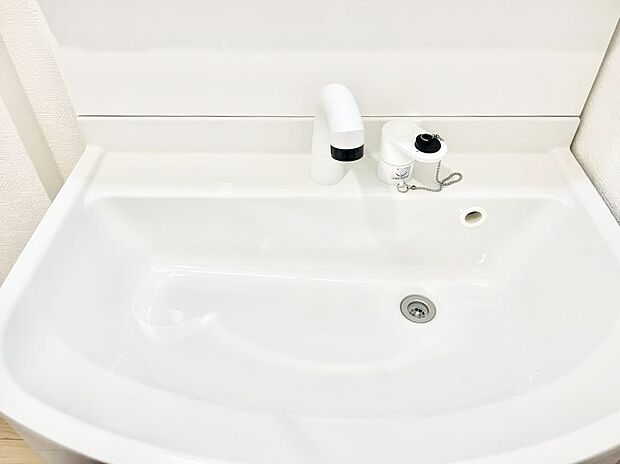 【その他設備(ハンドシャワー水栓)】ハンドシャワー付き！使いやすい洗面台。
