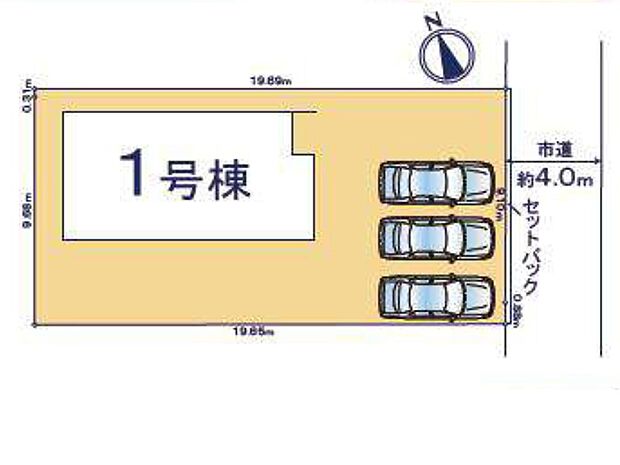 【区画図】～Plot map～　図面と異なる場合は現況を優先致します。