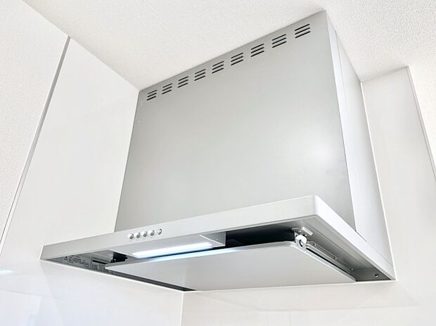 【その他設備(レンジフード)】基本的なお手入れはフィルターのみ！お手入れのしやすさも魅力です。