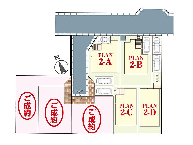 【区画図】～Plot map～　図面と異なる場合は現況を優先致します。