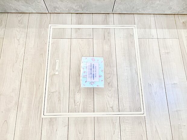 【その他設備(床下収納)】床下収納付き！日用品・非常用品の収納にも大活躍。