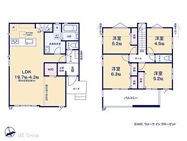 ～Floor plan～　図面と異なる場合は現況を優先 