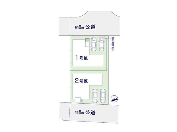 【区画図】~Plot map~図面と異なる場合は現況を優先