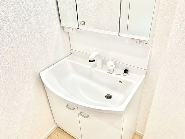 【その他設備(ハンドシャワー水栓)】ハンドシャワー付き！使いやすい洗面台。