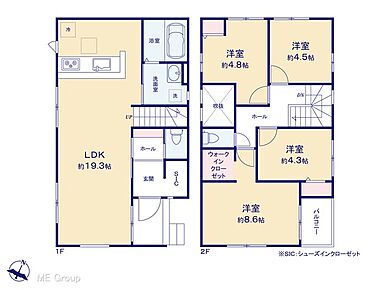 ◆２号棟◆～Floor plan～　図面と異なる場合は現況を優先 