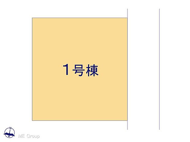 【区画図】~Plot map~ 図面と異なる場合は現況を優先