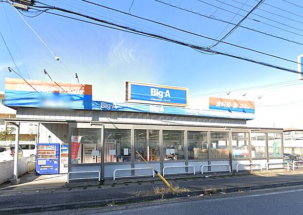 ビッグ・エー 千葉都賀店(約1,100m)