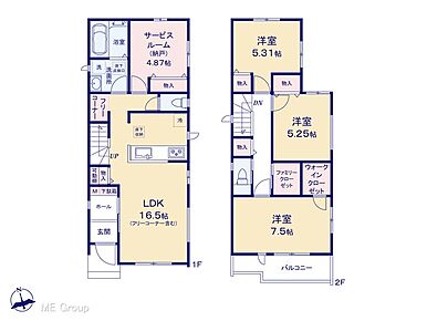 ◆B号棟◆～Floor plan～　図面と異なる場合は現況を優先 