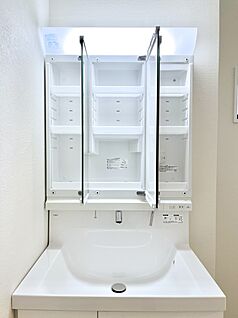 その他設備(三面鏡裏収納)