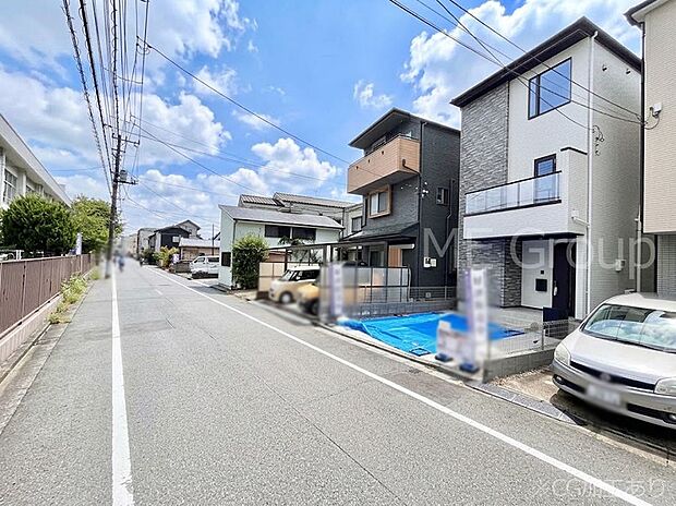 【前面道路含む現地写真】ここから始まる新生活を応援いたします