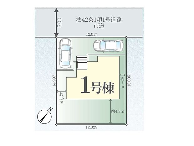 【区画図】～Plot map～　図面と異なる場合は現況を優先致します。